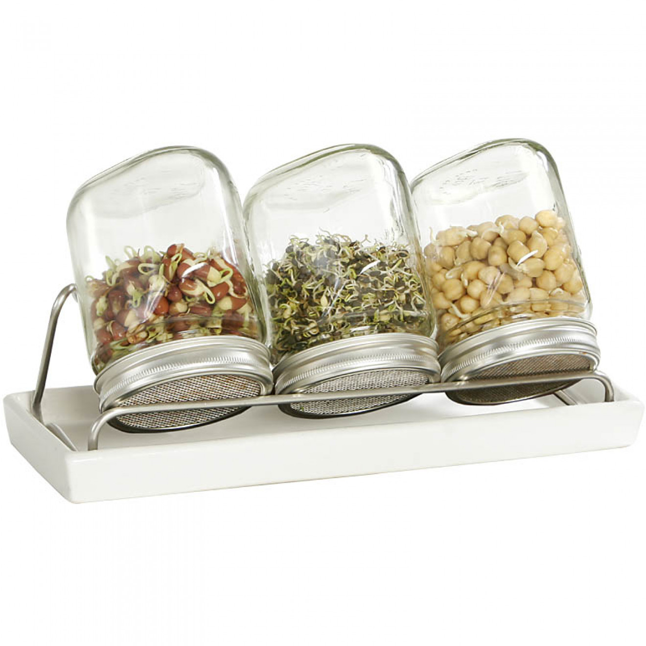 Wooden Spice Jar Set With Replaceable Lid and Scooper